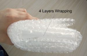 Watercolor pallet protective wrapping